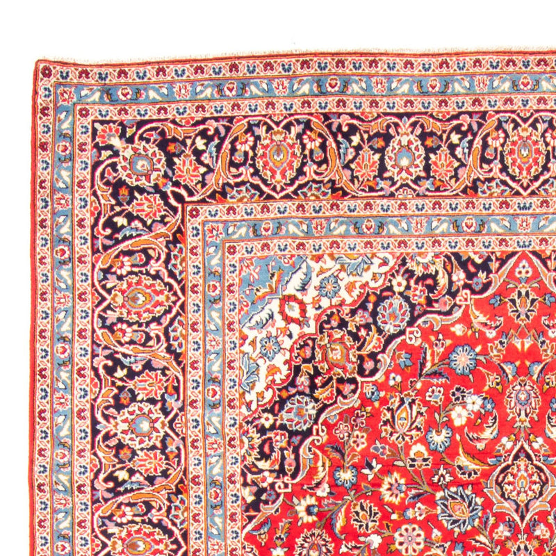 Alfombra persa - Keshan - 355 x 245 cm - rojo
