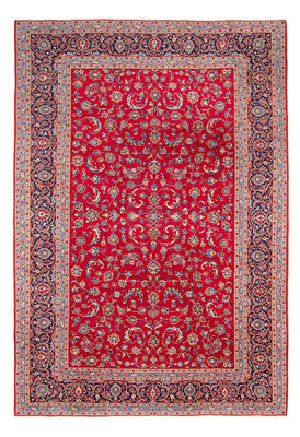 Alfombra persa - Keshan - 358 x 243 cm - rojo