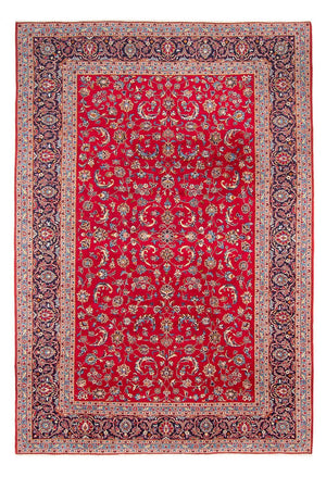Alfombra persa - Keshan - 358 x 243 cm - rojo