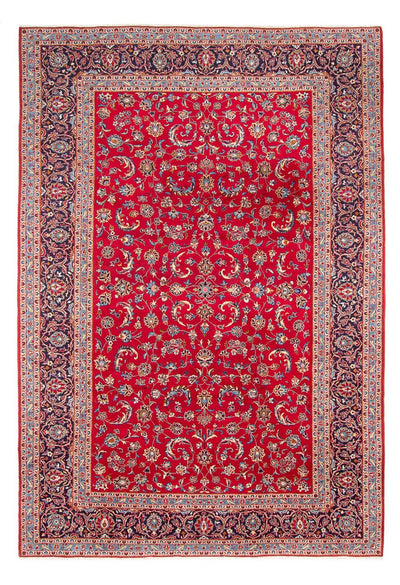 Kashan Alfombra 243x358cm - Alfombra persa - rojo