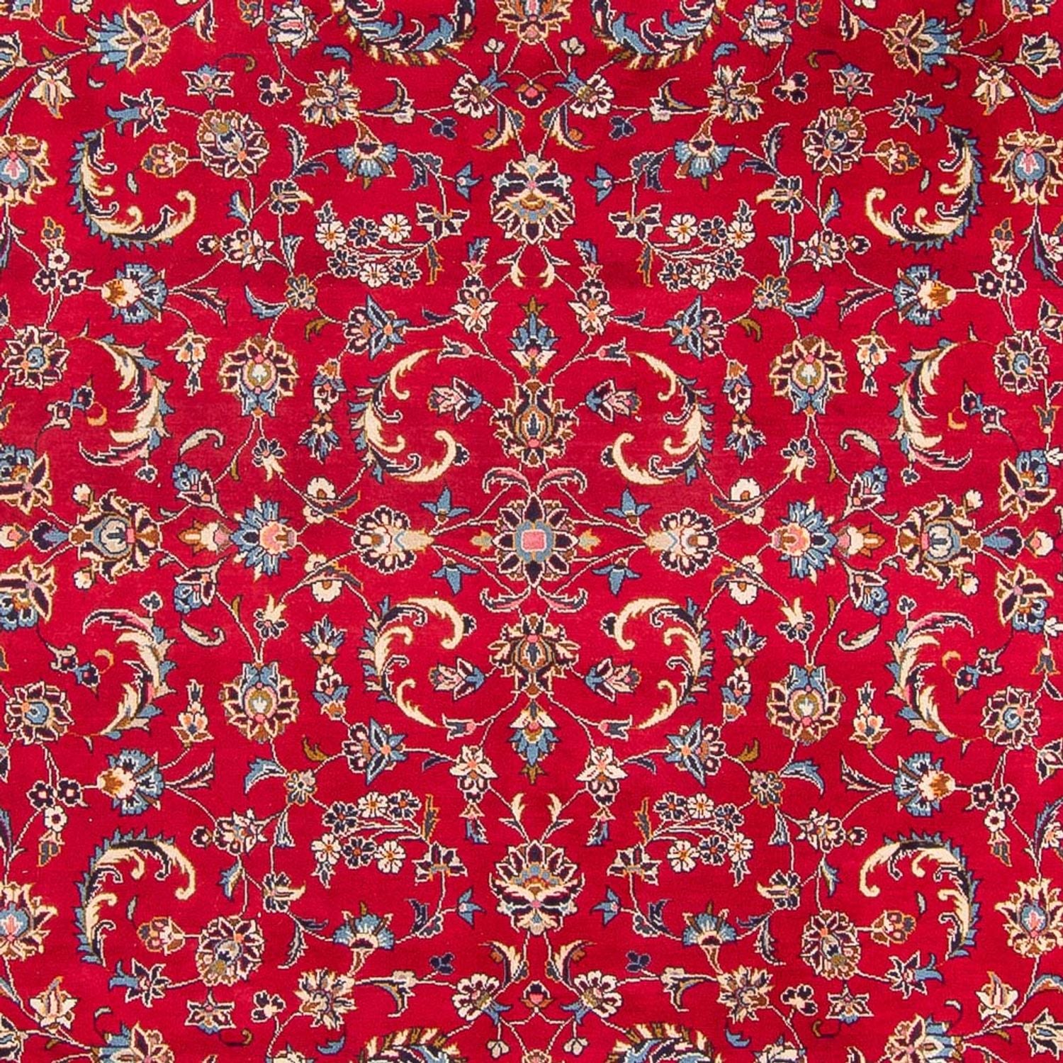 Alfombra persa - Keshan - 358 x 243 cm - rojo