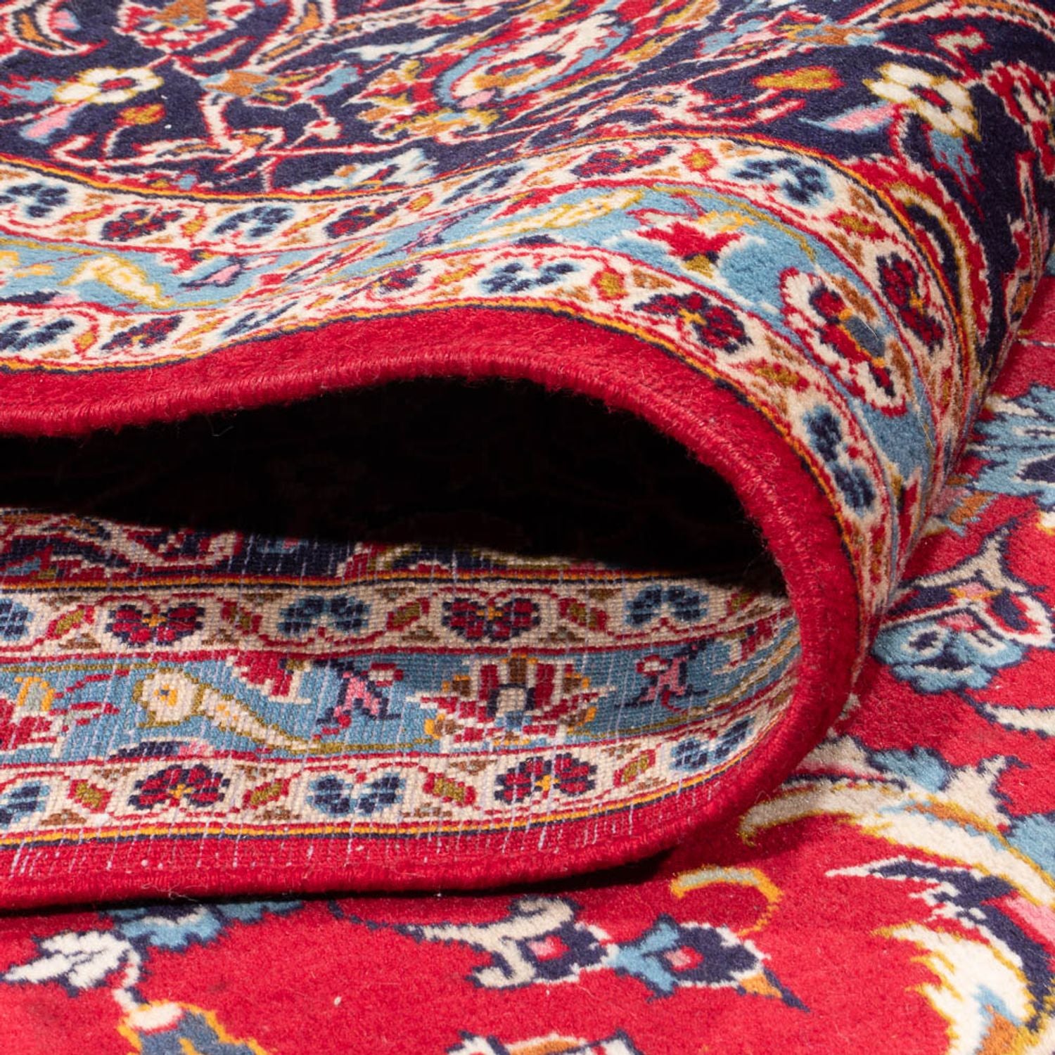 Alfombra persa - Keshan - 358 x 243 cm - rojo