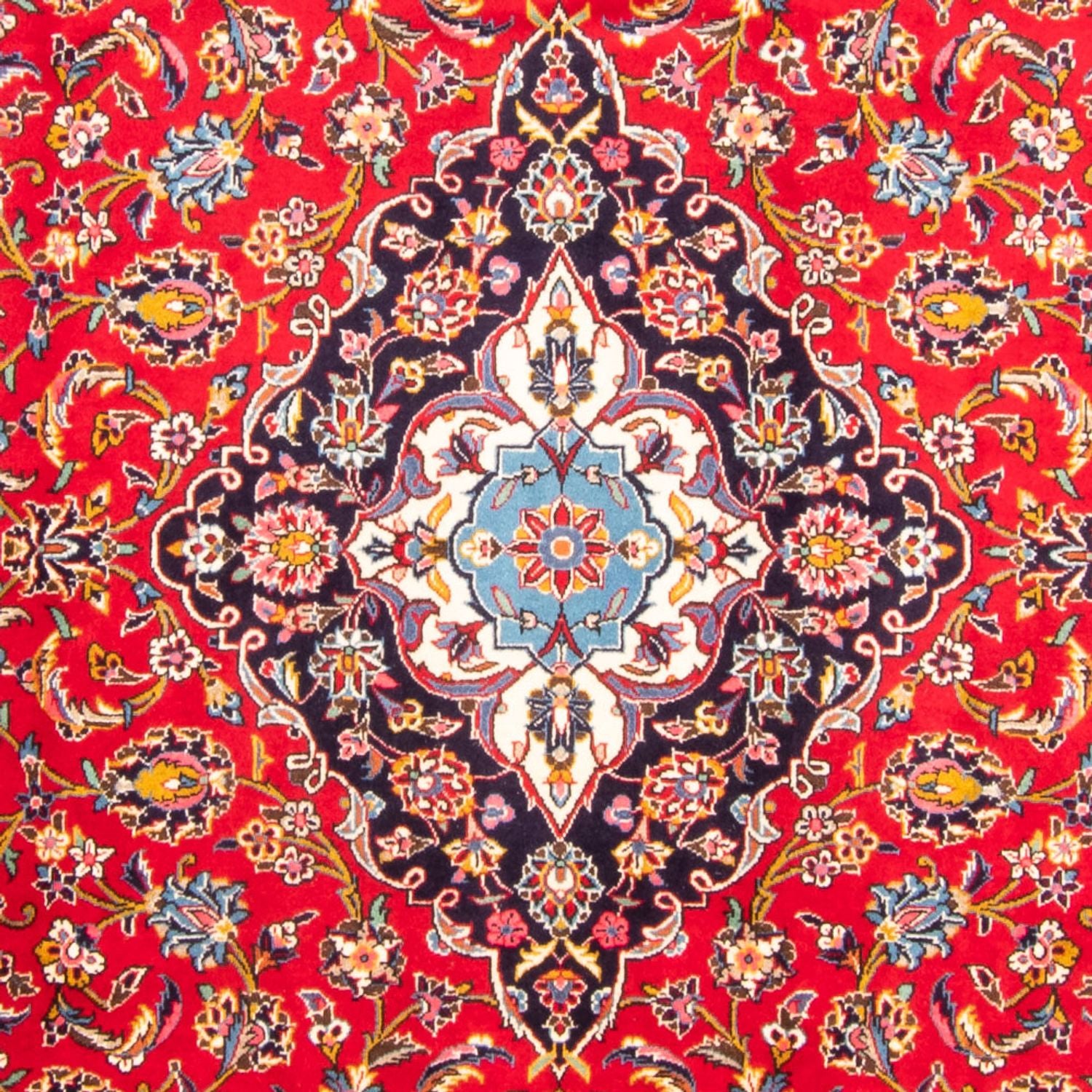 Alfombra persa - Keshan - 354 x 246 cm - rojo