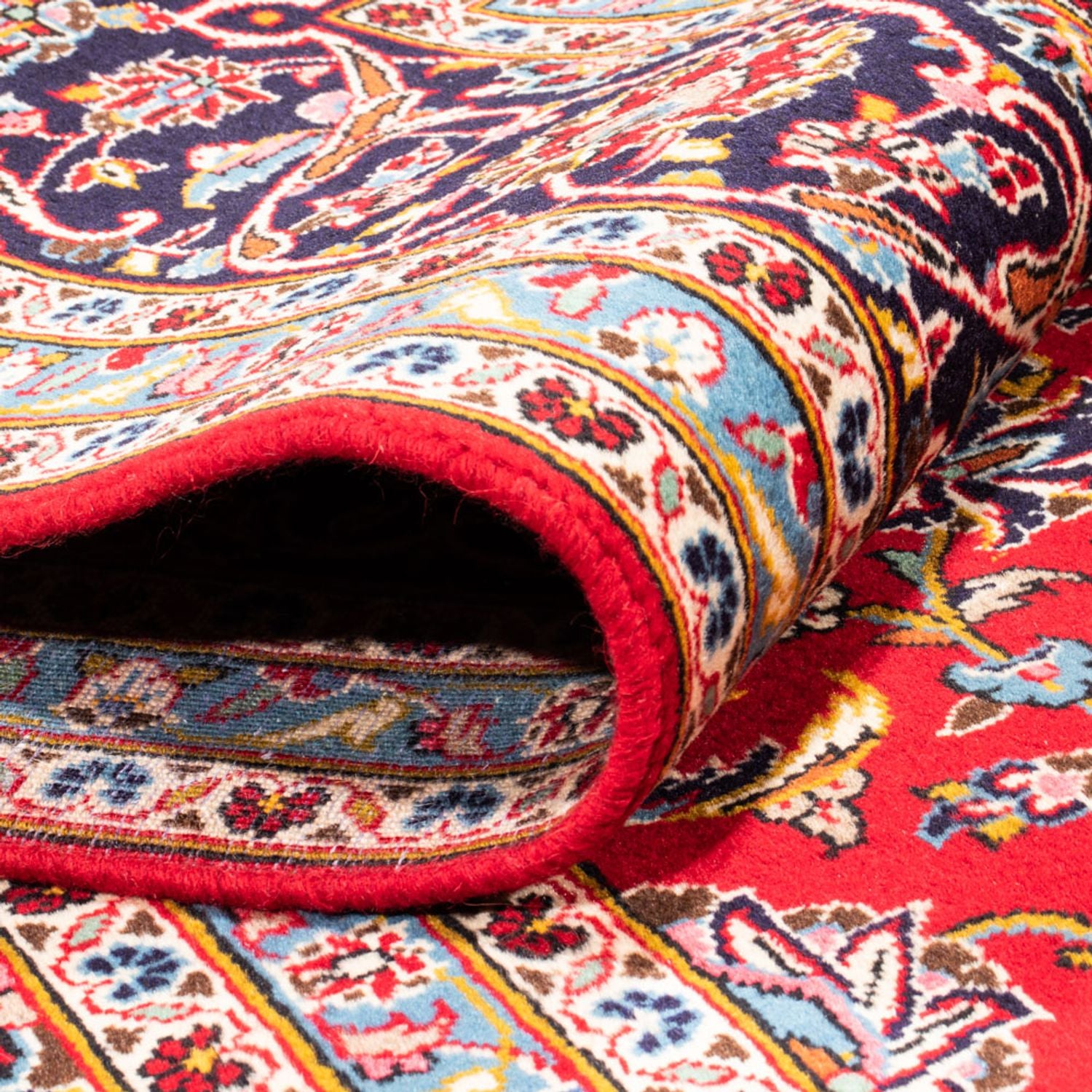 Alfombra persa - Keshan - 354 x 246 cm - rojo