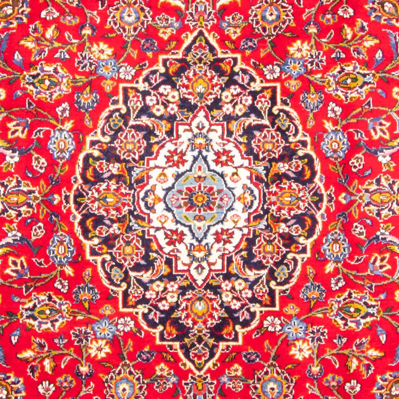Alfombra persa - Keshan - 355 x 246 cm - rojo