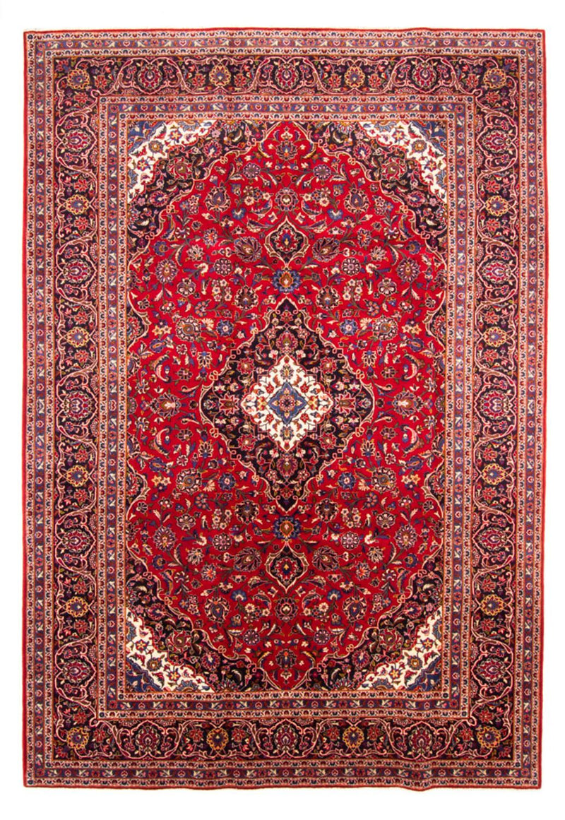 Alfombra persa - Keshan - 358 x 244 cm - rojo