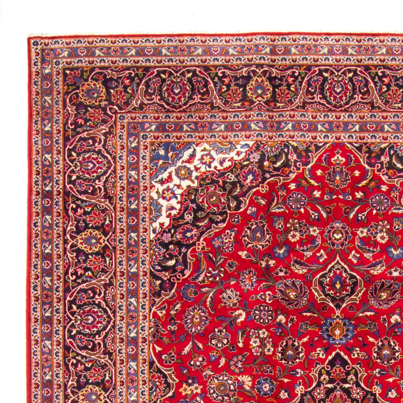 Alfombra persa - Keshan - 358 x 244 cm - rojo