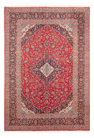 Alfombra persa - Keshan - 350 x 250 cm - rojo