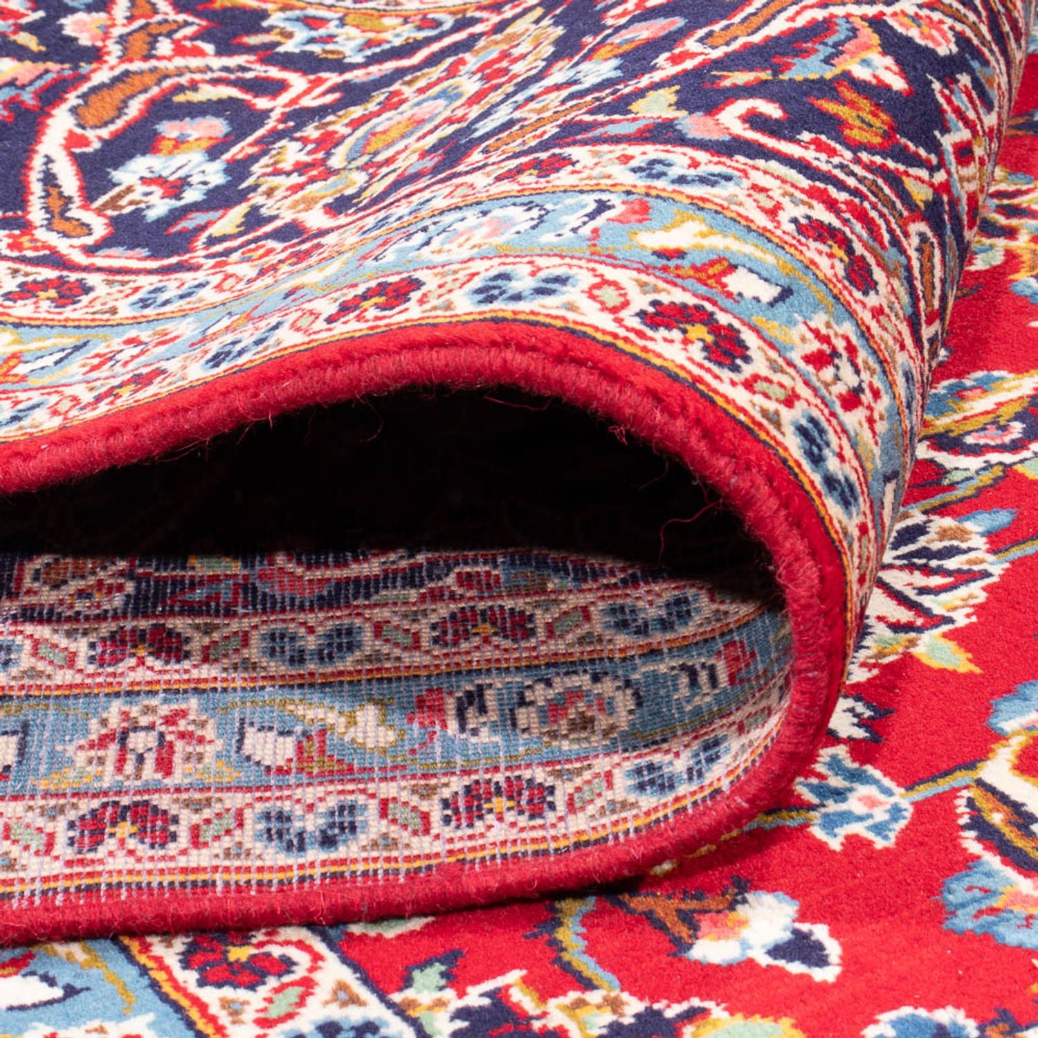 Alfombra persa - Keshan - 350 x 250 cm - rojo