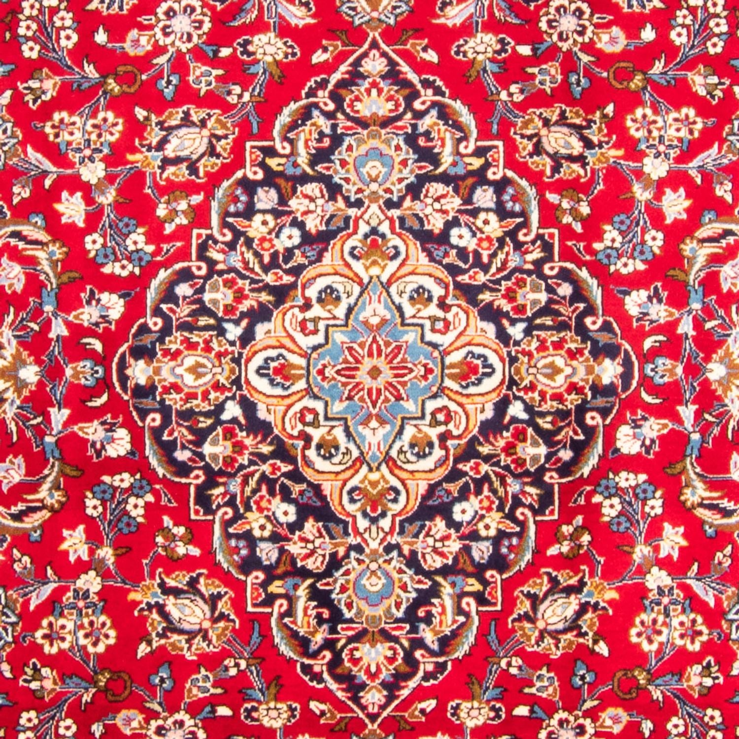 Alfombra persa - Keshan - 358 x 245 cm - rojo