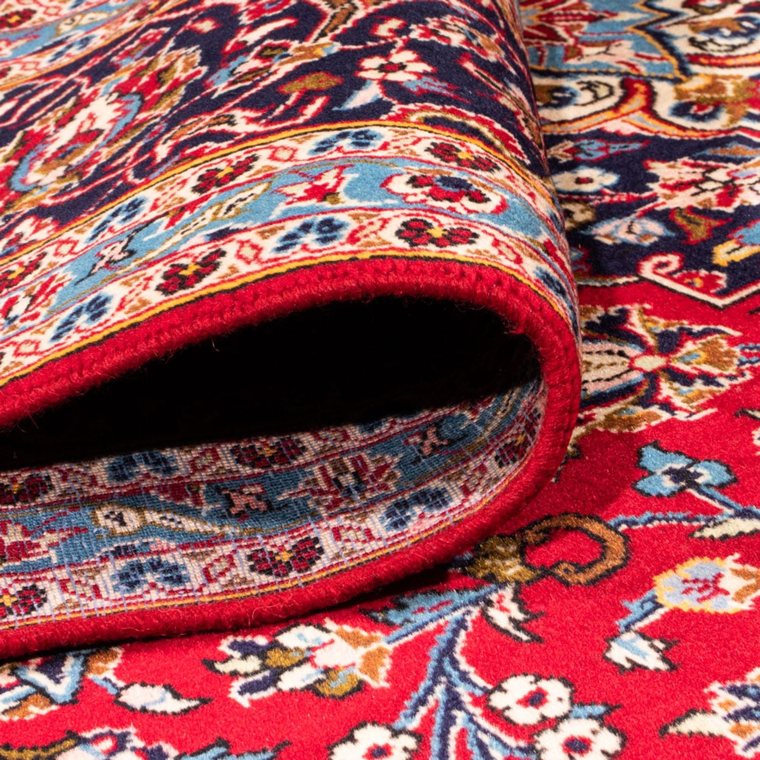 Alfombra persa - Keshan - 358 x 245 cm - rojo