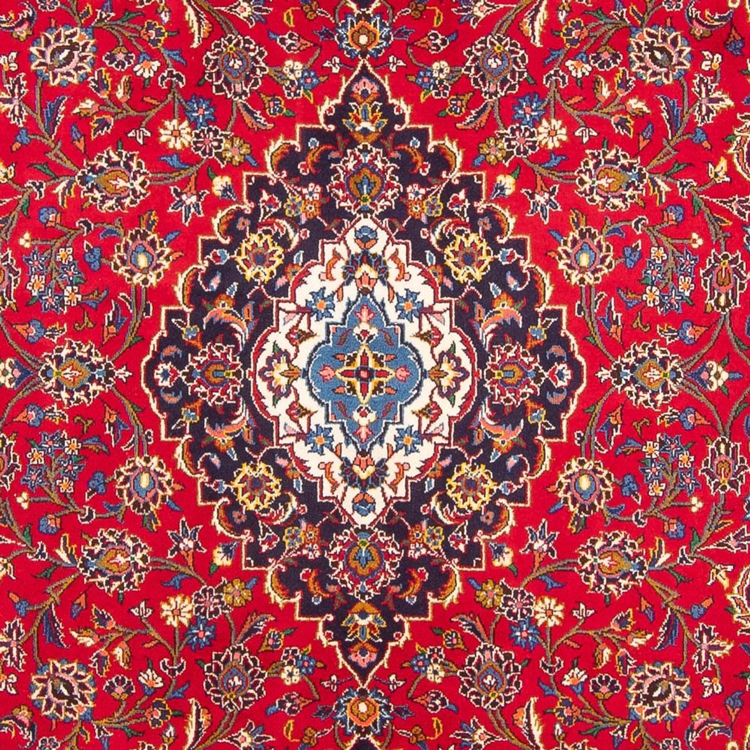 Alfombra persa - Keshan - 353 x 250 cm - rojo