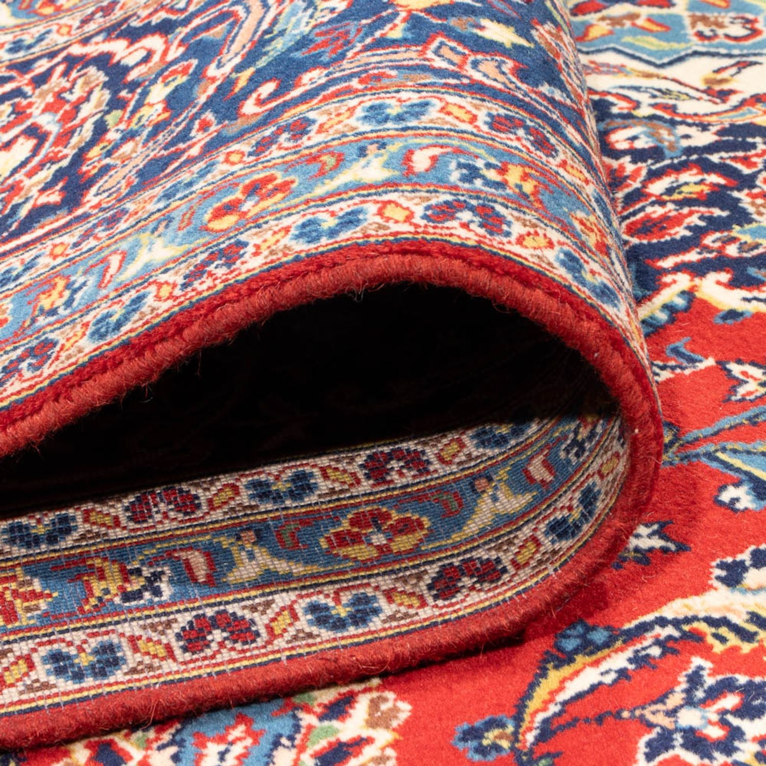 Alfombra persa - Keshan - 353 x 250 cm - rojo