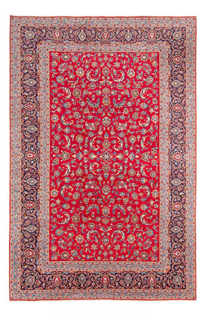Alfombra persa - Keshan - 358 x 248 cm - rojo