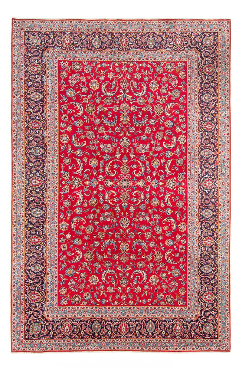 Alfombra persa - Keshan - 358 x 248 cm - rojo