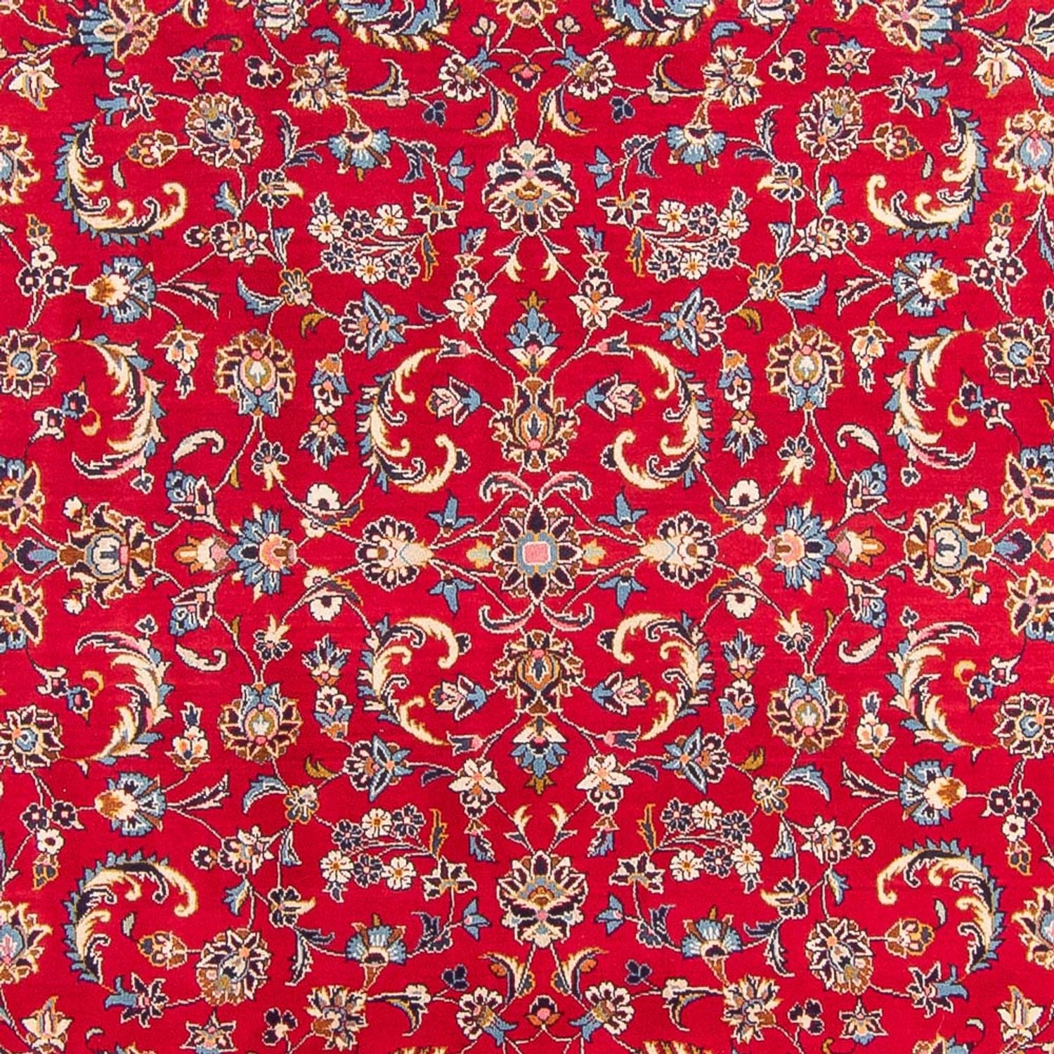 Alfombra persa - Keshan - 358 x 248 cm - rojo