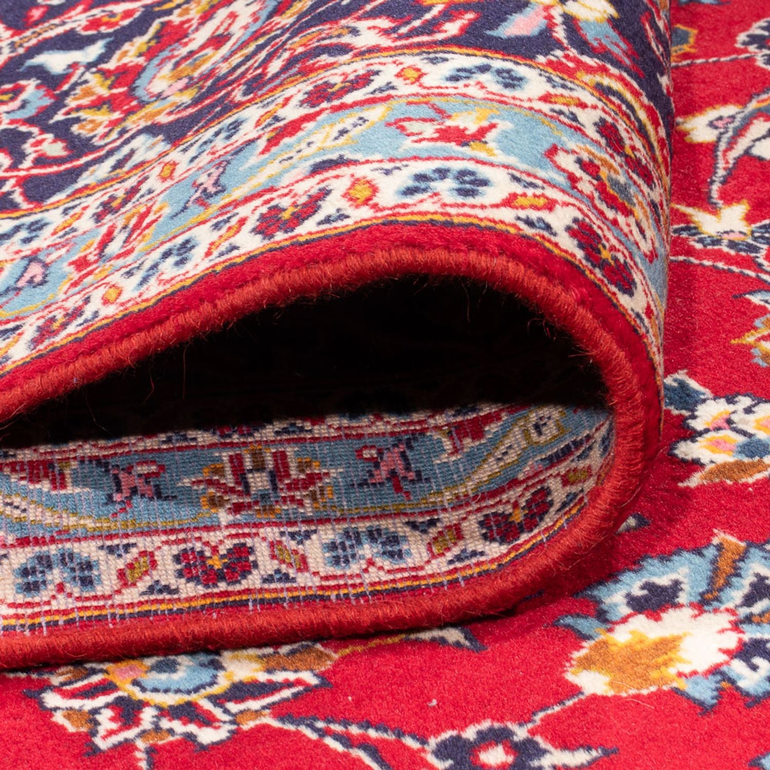 Alfombra persa - Keshan - 358 x 248 cm - rojo