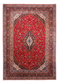 Alfombra persa - Keshan - 346 x 257 cm - rojo