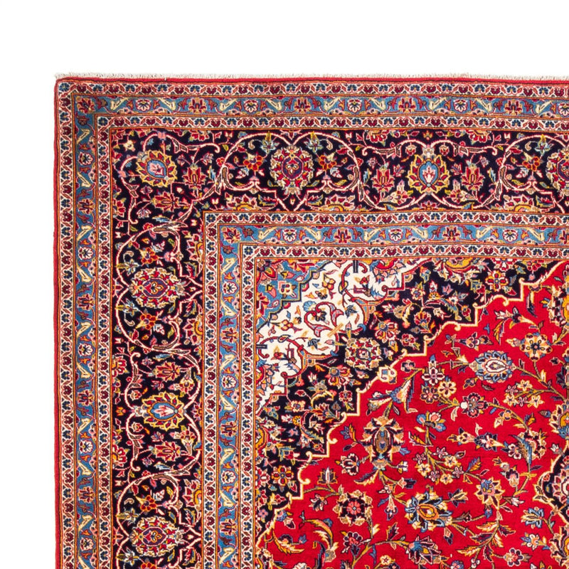 Alfombra persa - Keshan - 346 x 257 cm - rojo