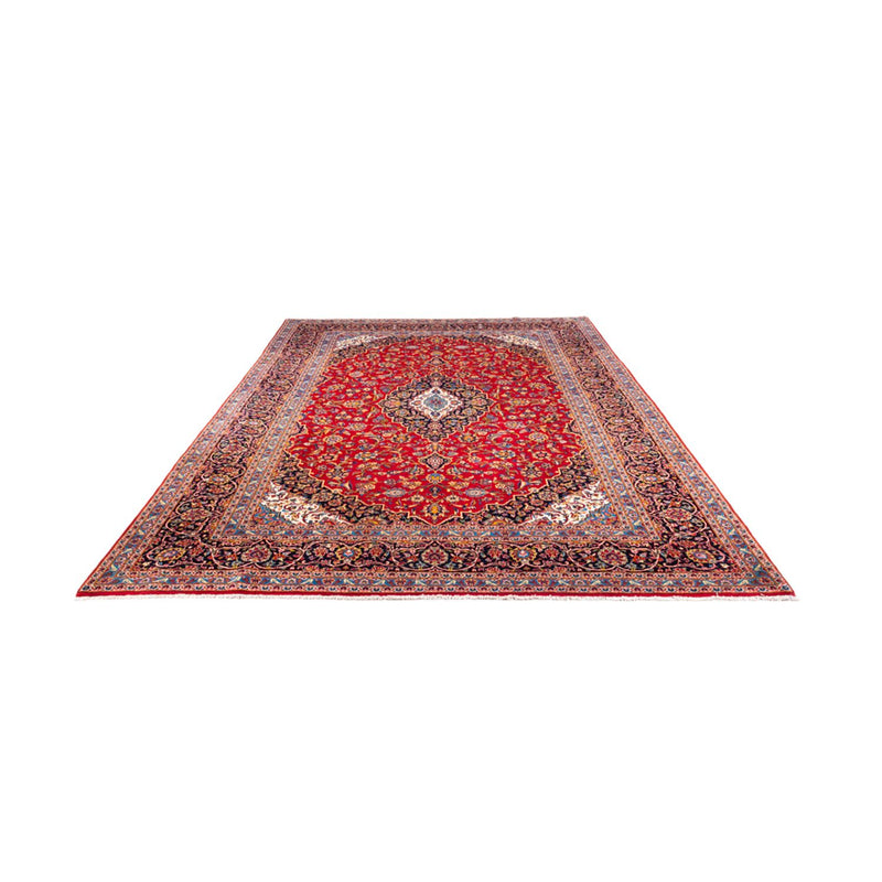 Alfombra persa - Keshan - 346 x 257 cm - rojo