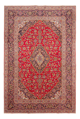 Alfombra persa - Keshan - 365 x 244 cm - rojo