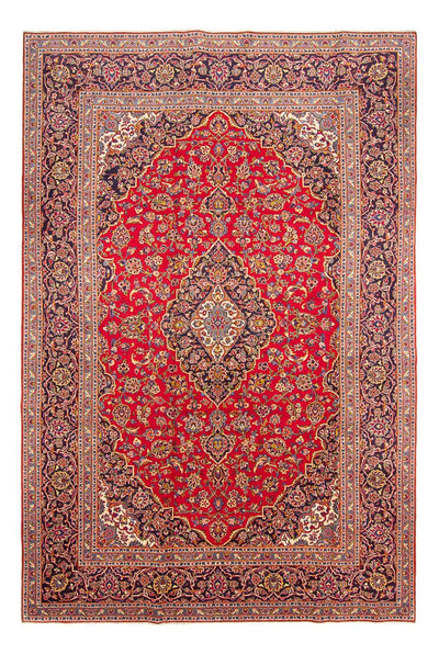 Kashan Alfombra 244x365cm - Alfombra persa - rojo
