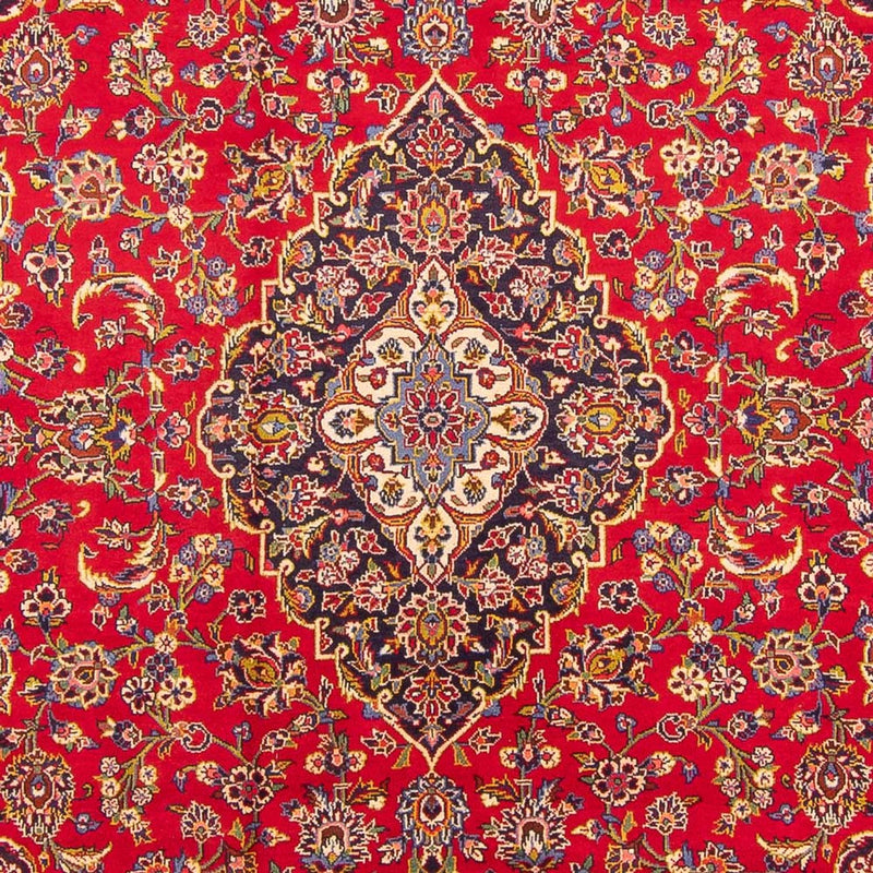 Alfombra persa - Keshan - 365 x 244 cm - rojo