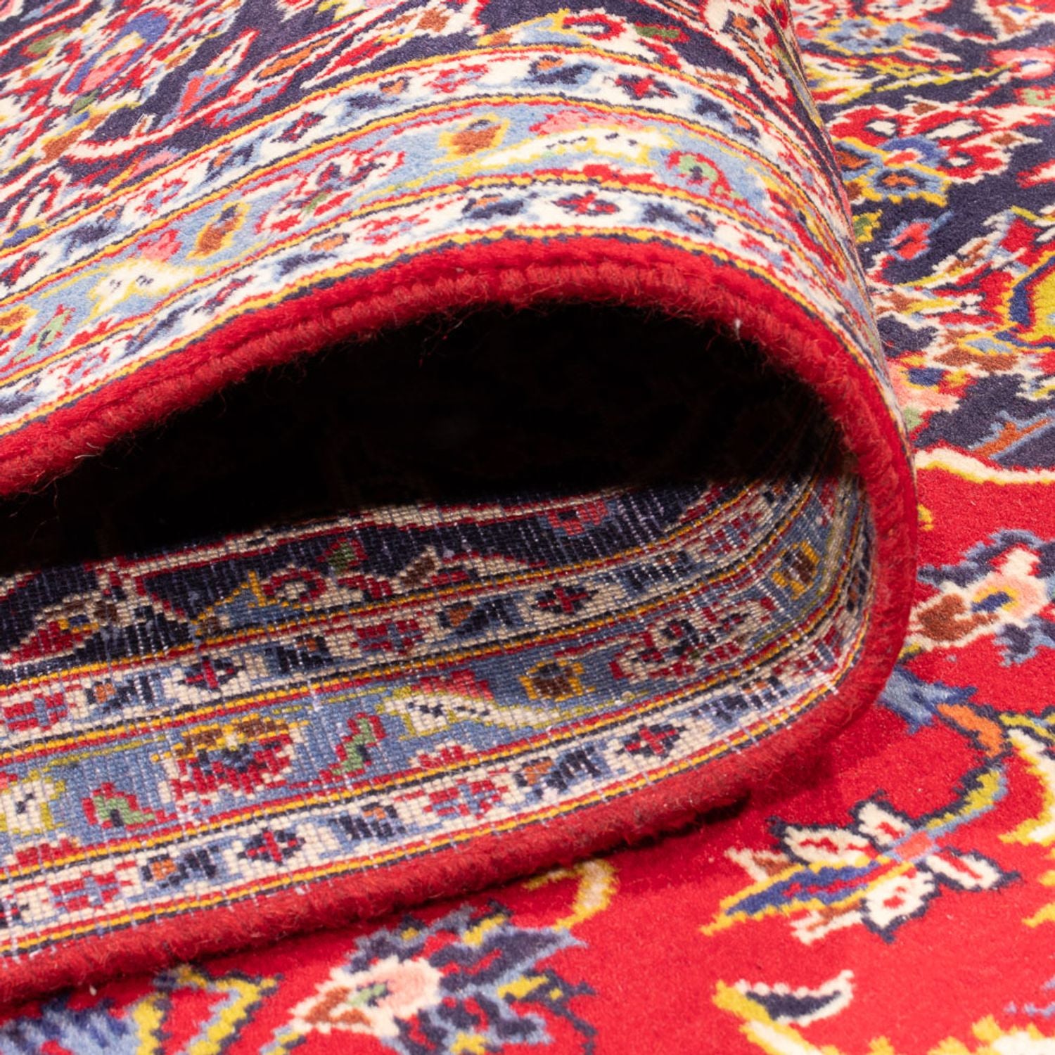 Alfombra persa - Keshan - 365 x 244 cm - rojo