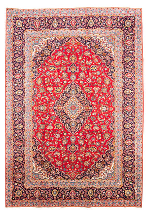 Alfombra persa - Keshan - 360 x 248 cm - rojo