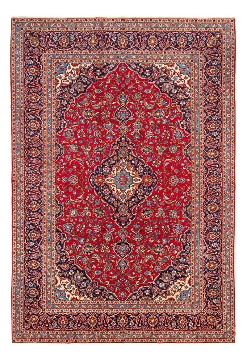 Alfombra persa - Keshan - 355 x 252 cm - rojo