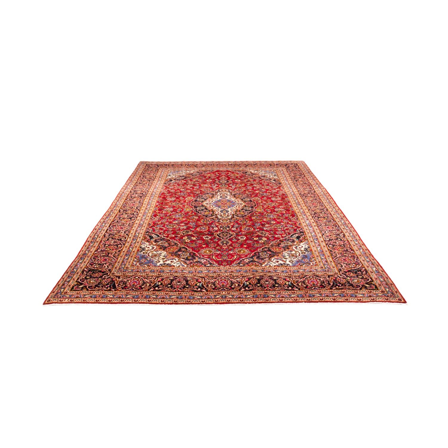 Alfombra persa - Keshan - 352 x 256 cm - rojo