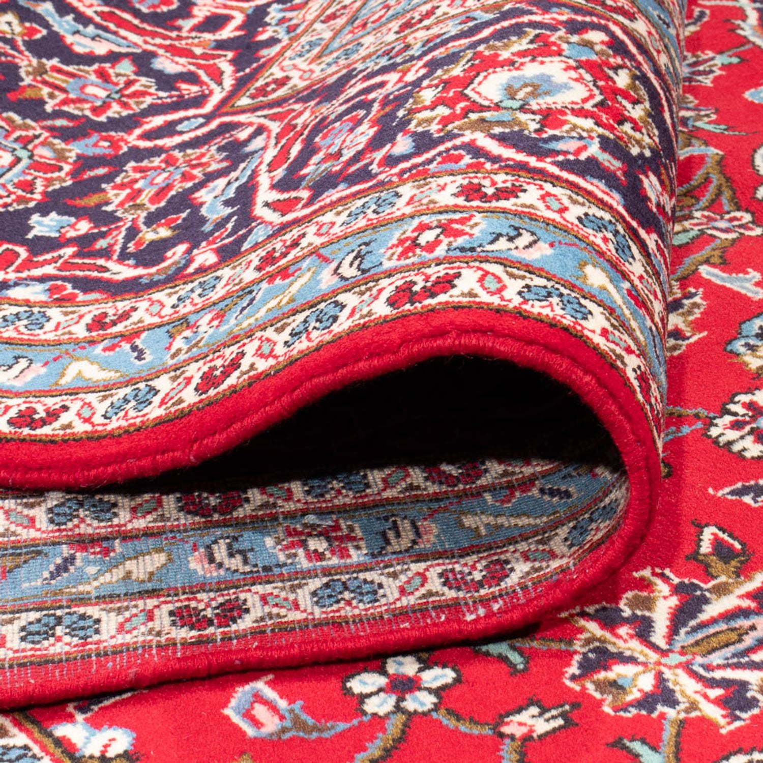 Alfombra persa - Keshan - 365 x 247 cm - rojo