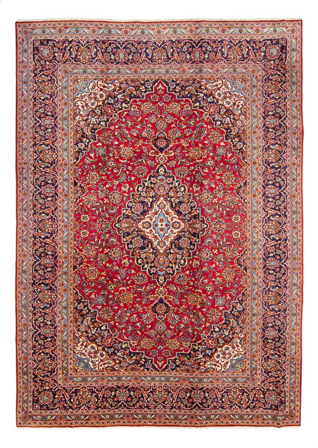 Alfombra persa - Keshan - 355 x 255 cm - óxido