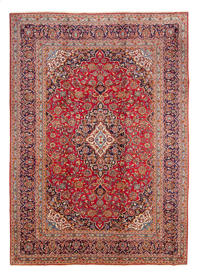 Kashan Alfombra 255x355cm - Alfombra persa - óxido