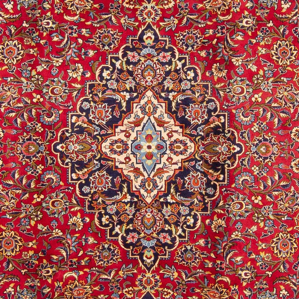 Alfombra persa - Keshan - 355 x 255 cm - óxido