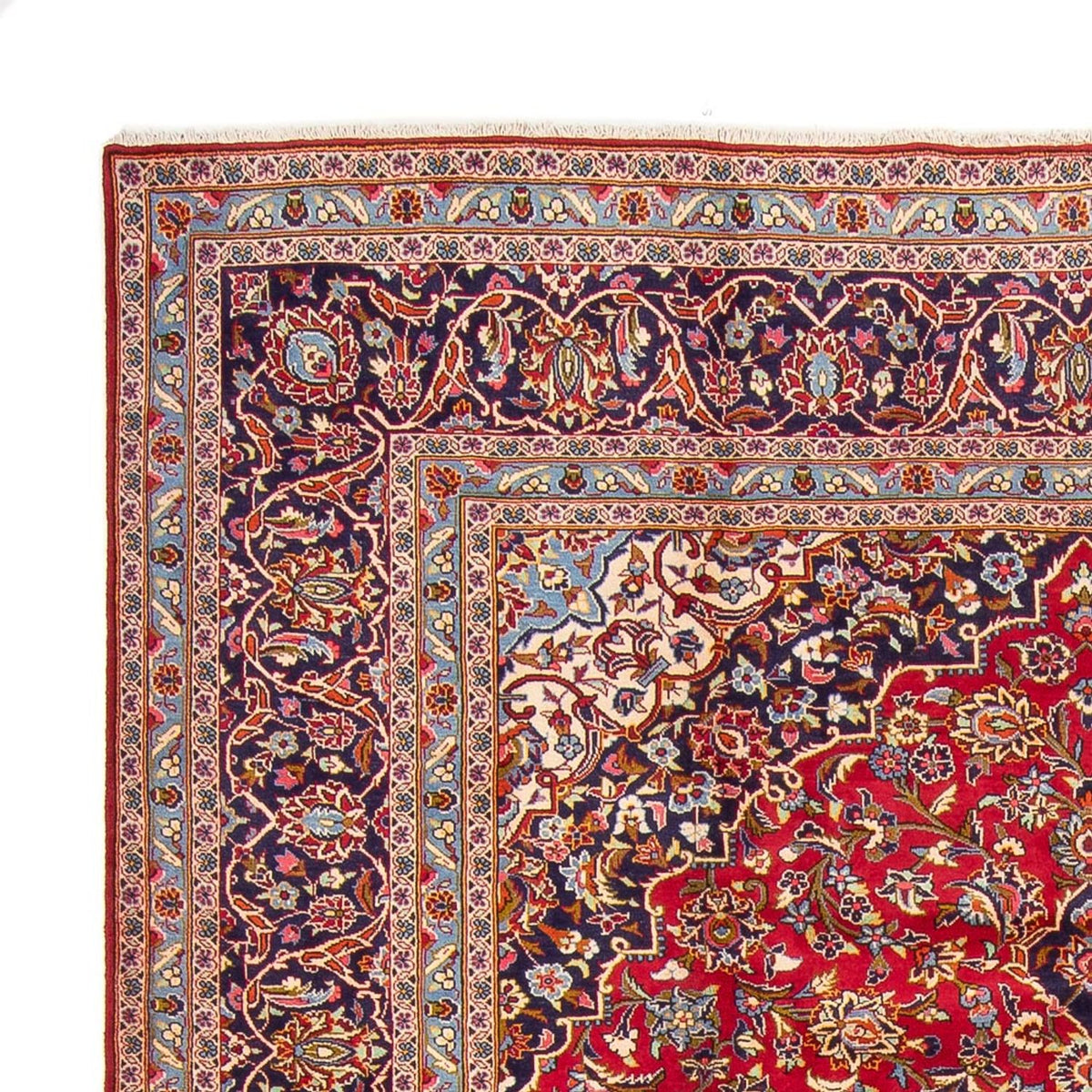 Kashan Alfombra 255x355cm - Alfombra persa - óxido