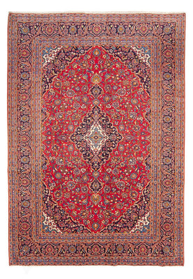 Alfombra persa - Keshan - 356 x 256 cm - rojo