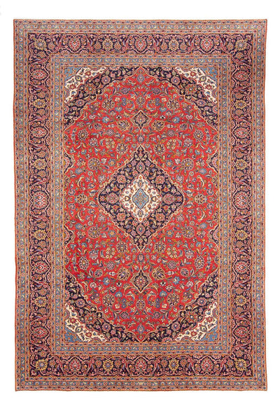 Kashan Alfombra 252x362cm - Alfombra persa - rojo