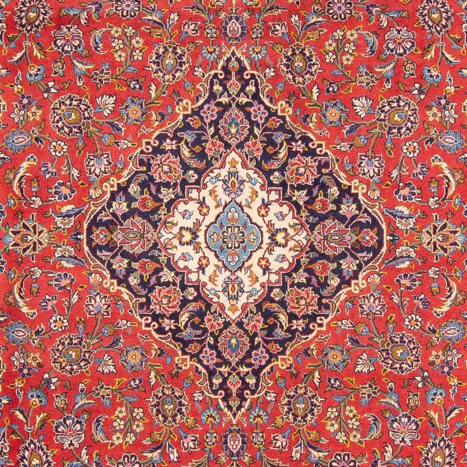 Alfombra persa - Keshan - 362 x 252 cm - rojo