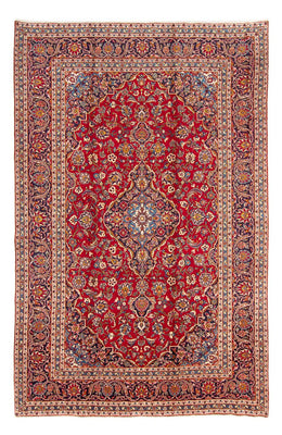 Alfombra persa - Keshan - 374 x 244 cm - rojo