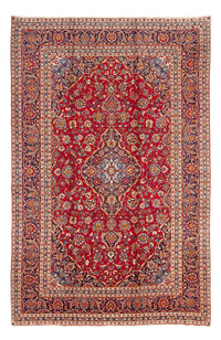 Alfombra persa - Keshan - 374 x 244 cm - rojo