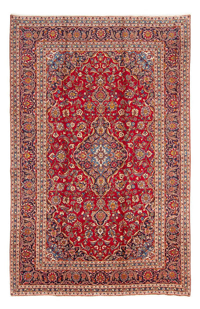 Kashan Alfombra 244x374cm - Alfombra persa - rojo