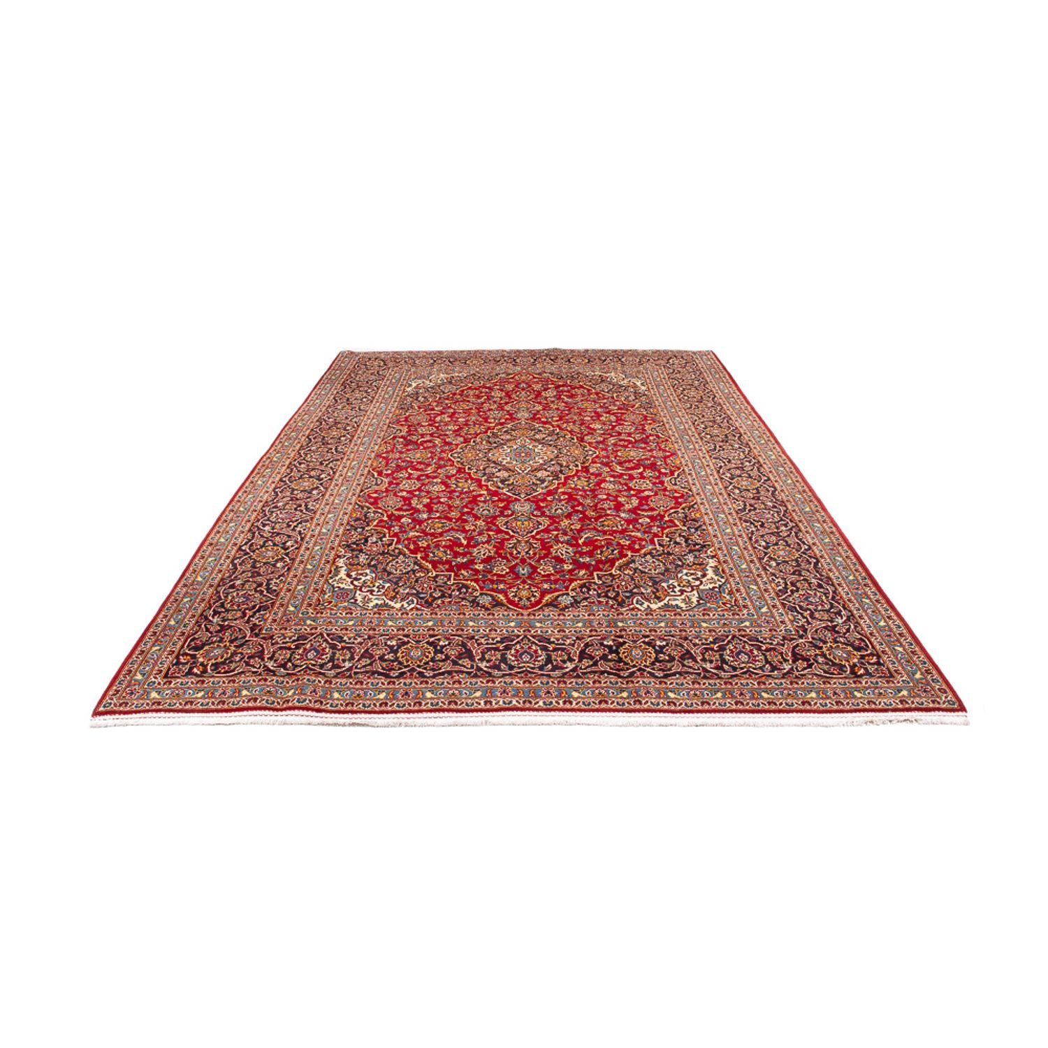 Alfombra persa - Keshan - 366 x 250 cm - rojo
