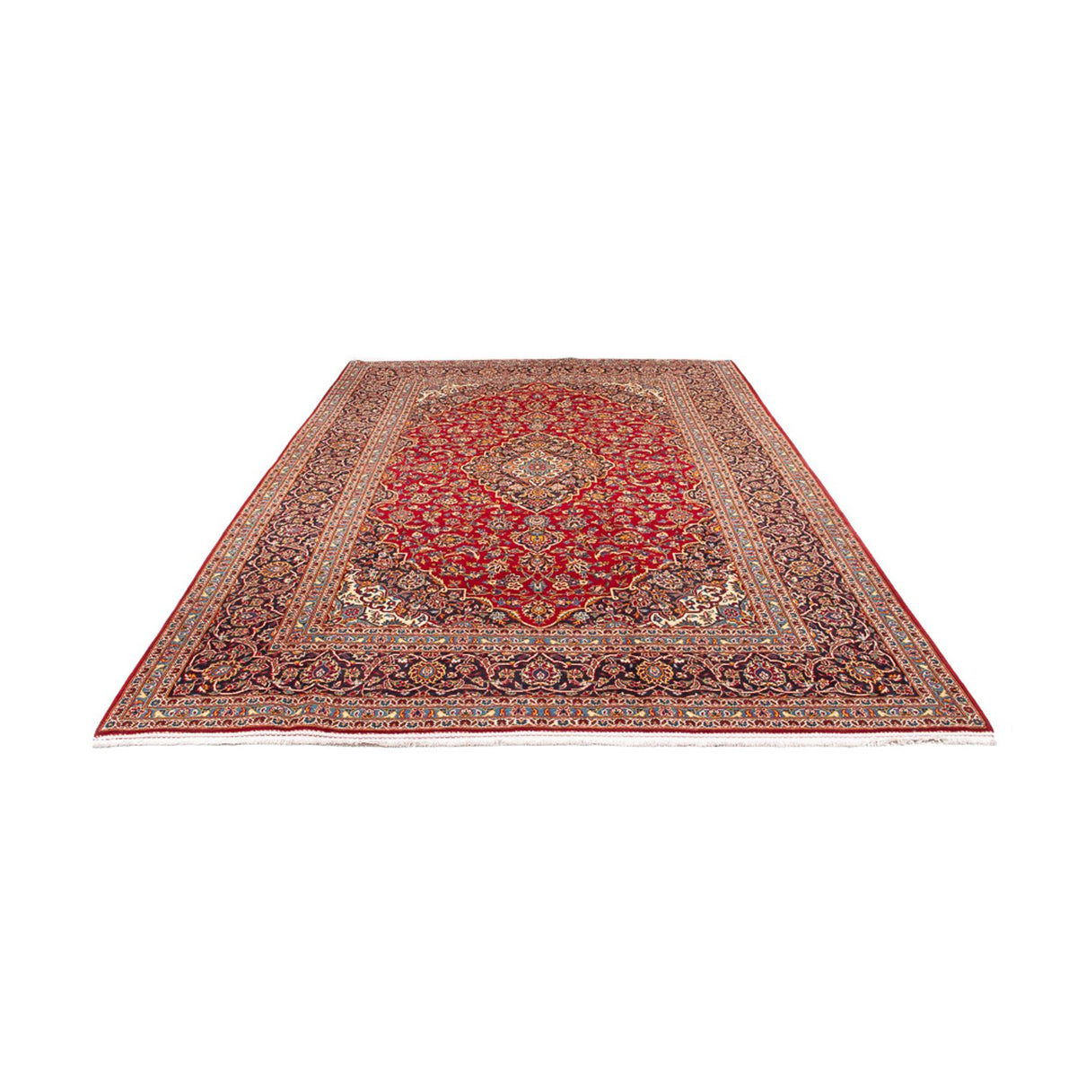 Alfombra persa - Keshan - 366 x 250 cm - rojo