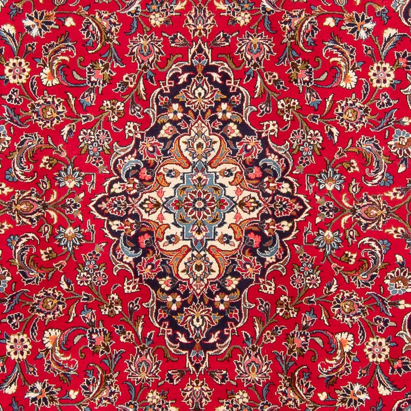 Alfombra persa - Keshan - 355 x 258 cm - rojo