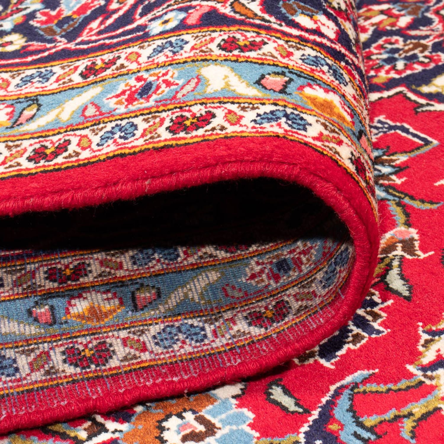 Alfombra persa - Keshan - 355 x 258 cm - rojo