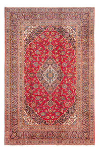 Alfombra persa - Keshan - 372 x 248 cm - rojo