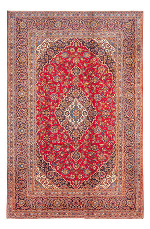 Alfombra persa - Keshan - 372 x 248 cm - rojo