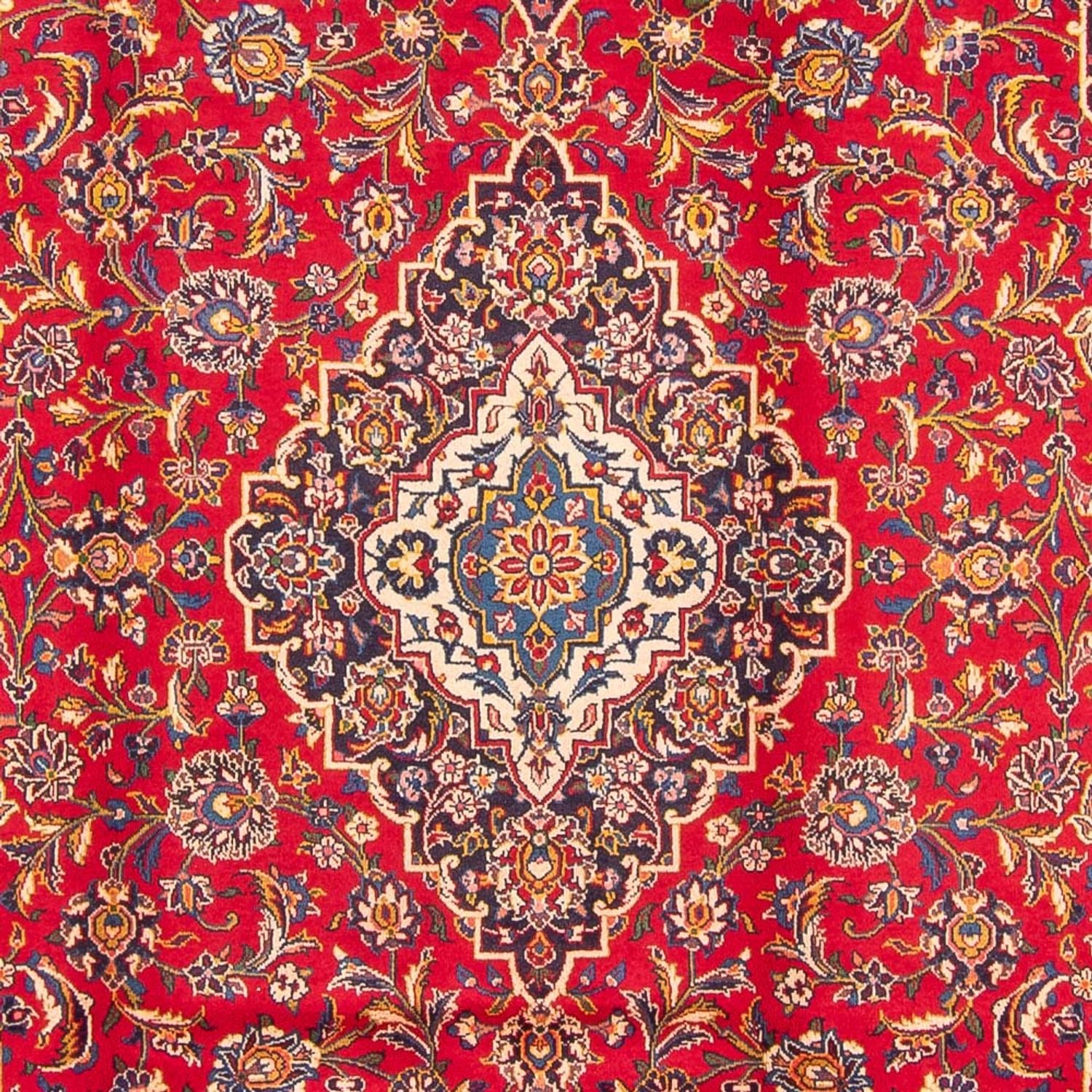 Alfombra persa - Keshan - 372 x 248 cm - rojo