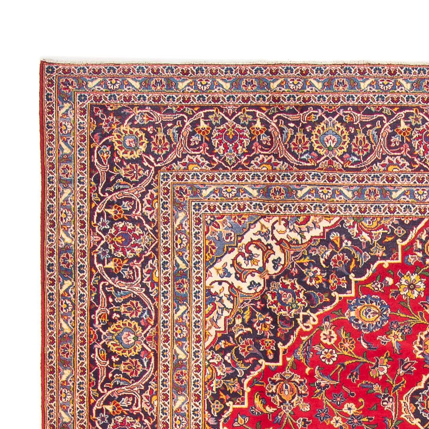 Alfombra persa - Keshan - 372 x 248 cm - rojo